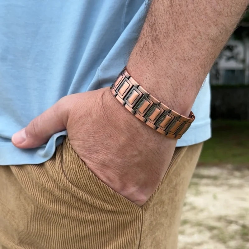 Copper Magnetic Therapy Bracelet